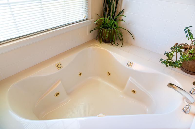 Luxurious Corner Bathtub